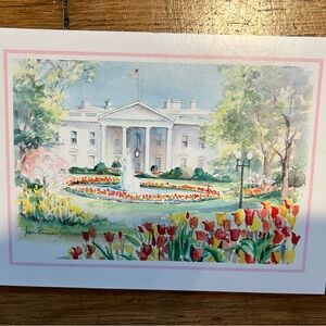 Washington The Capitol Collection note cards 1990. 9 frameable cards.